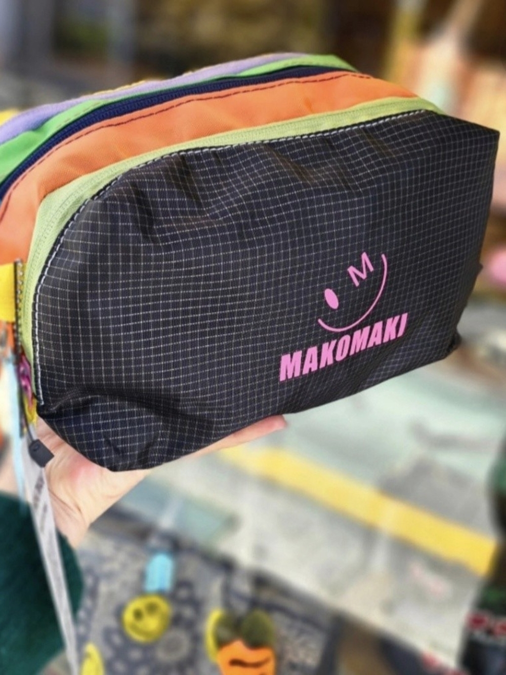 Black Multi Organizer Bag